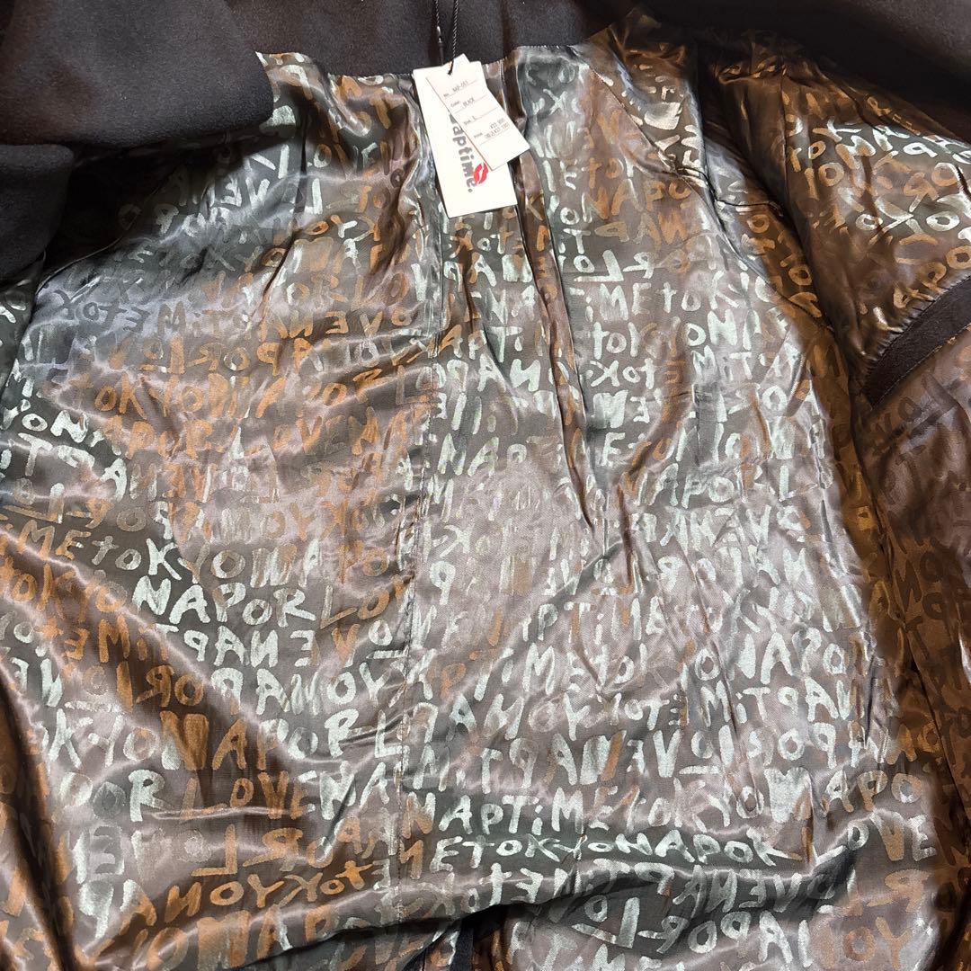 ナップタイム　naptime. Nissy 西島隆弘　コート　ブラック　黒