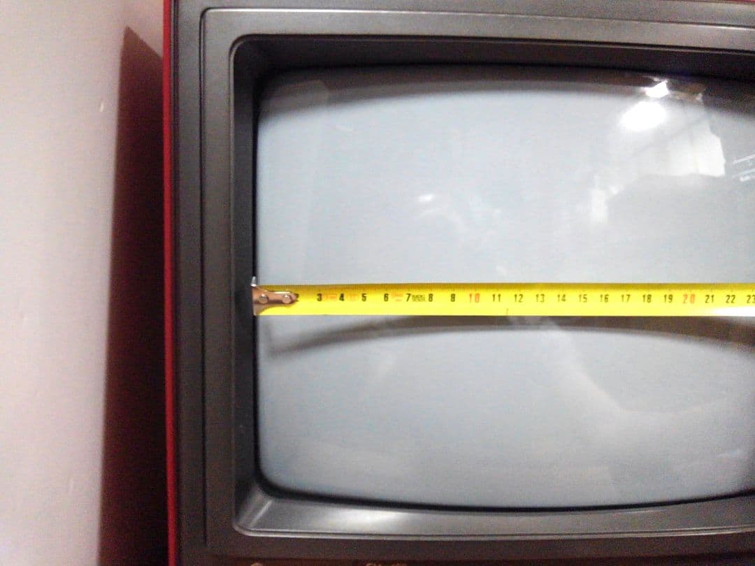 昭和レトロ ブラウン管】79年製 日立カラーテレビ C14-400 ジャンク