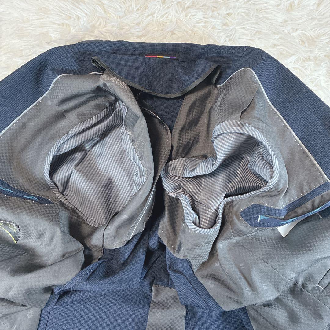 美品 オリヒカ 高機能 スーツ 洗える セットアップ ネイビー M - メルカリ