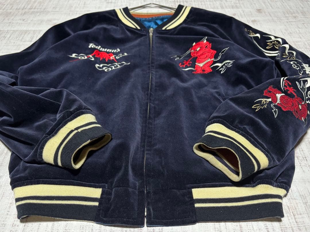 TEDCOMPANY テッドカンパニー テッドマン スカジャン 別珍 ベロアの