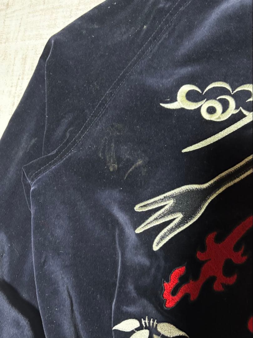 TEDCOMPANY テッドカンパニー テッドマン スカジャン 別珍 ベロアの