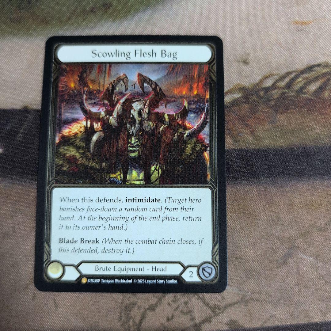 FaB　Scowling Flesh Bag　CF Cold Foil scowling-flesh-bag__60307.