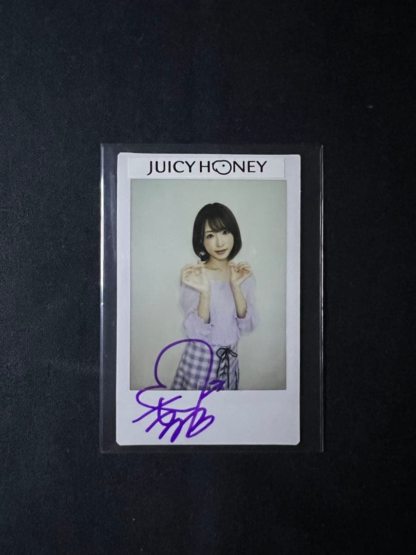 天使もえ 直筆サイン チェキ juicy honey - メルカリ