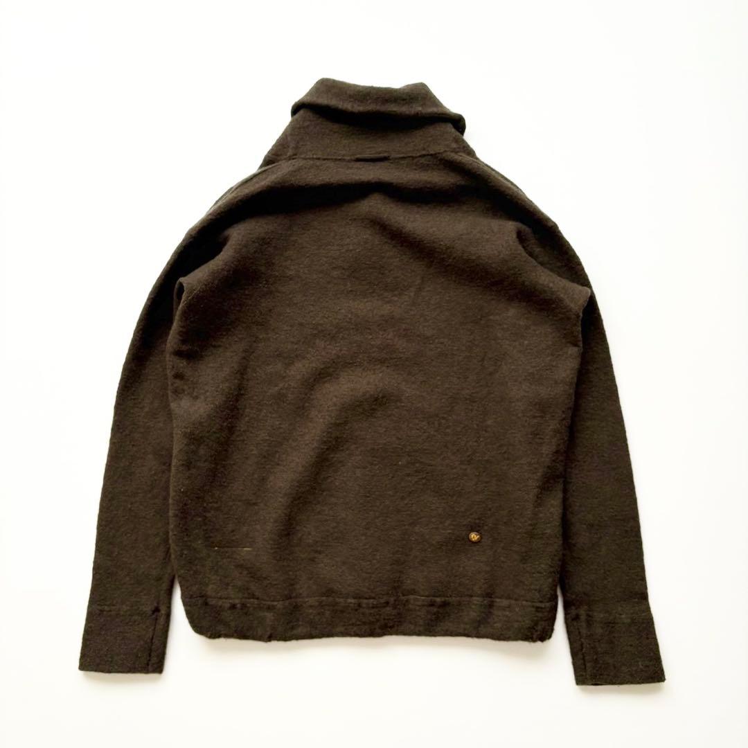 美品✨45R アルル縮絨の908ショールプルオーバー - メルカリ