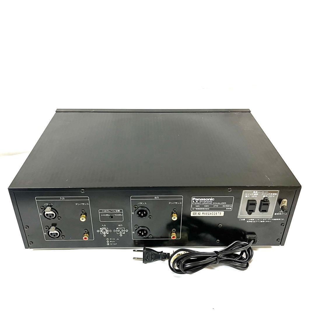 Panasonic パナソニック SH-GE505Z グラフィックイコライザー - メルカリ