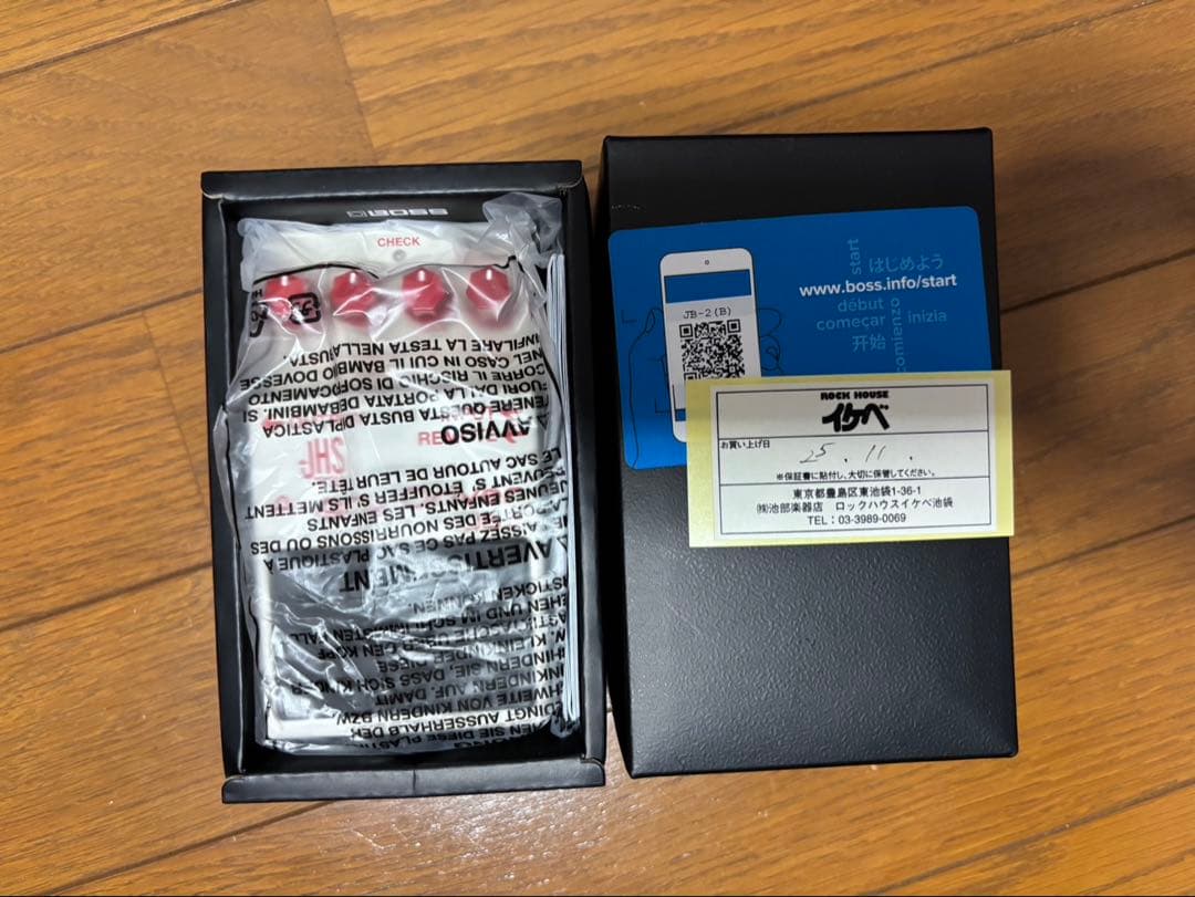 美品　BOSS Angry D JB-2 ギターエフェクター