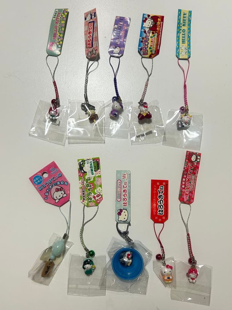 【186点】ご当地キティ 大量 根付 ストラップまとめ売り (おまけ付き)