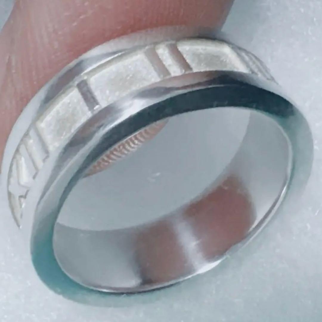 極美品 TIFFANY＆COティファニー アトラスリング シルバー925 10号