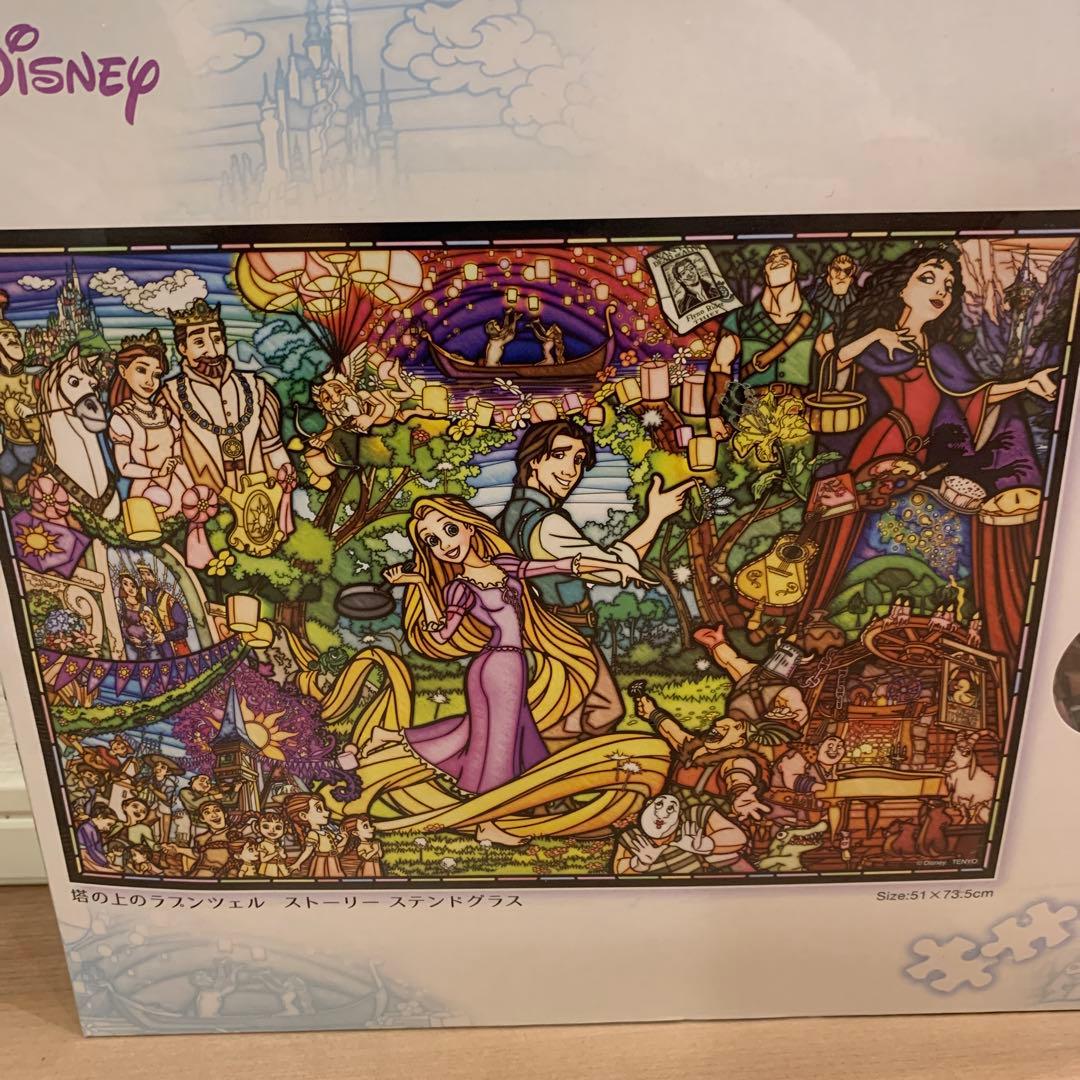 箱色褪せ 1000ピース ジグソーパズル ディズニー 塔の上のラプンツェル
