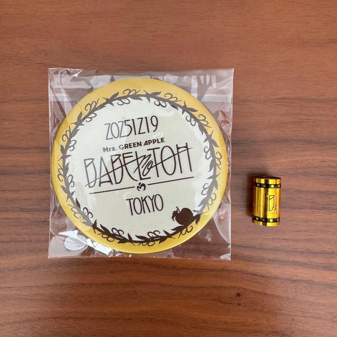 ミセス バベルの塔　リンゴジャムシート特典　東京12/19 銀テープ