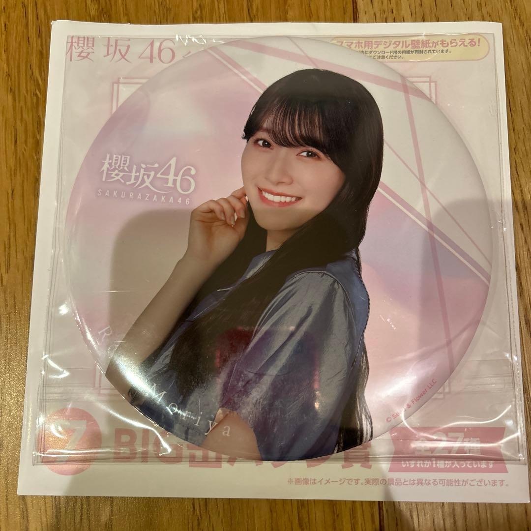 守屋麗奈 櫻坂くじ 2024 ローソン BIG缶バッジ - メルカリ