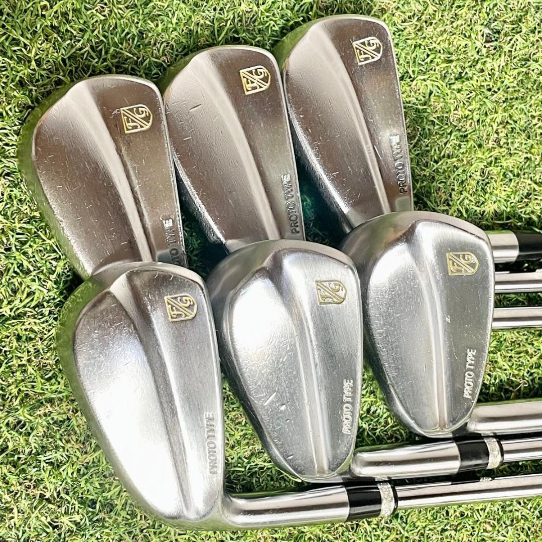 貴重なレフティ】藤本技工 プロトタイプ アイアンセット 6本 メンズ X 左用