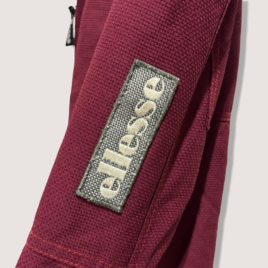 最高峰】エレッセ スキーウェア サロペット M ボルドー シンサレート