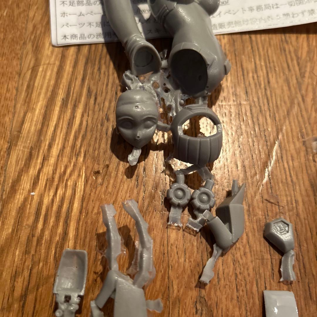 プラレス3四郎　桜姫　フル可動　ガレージキット