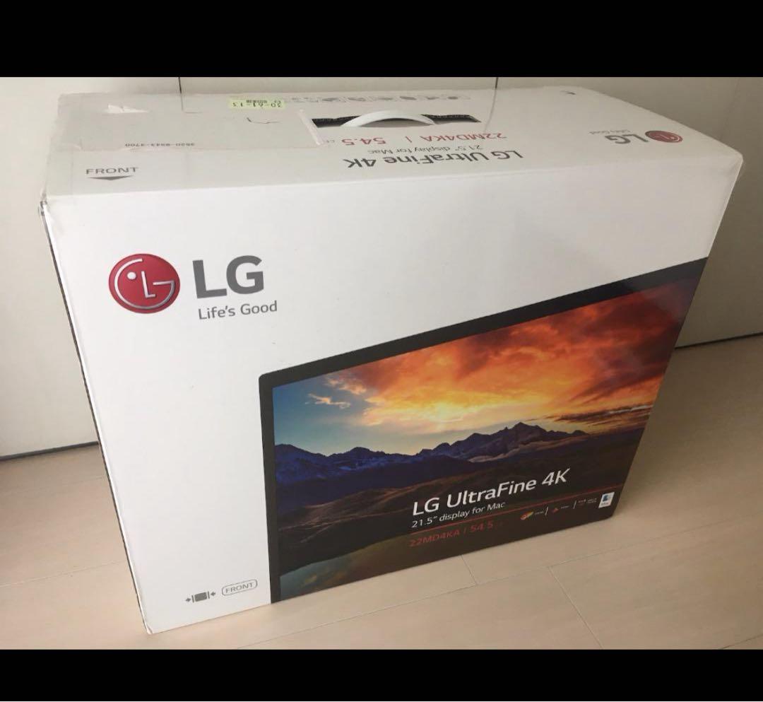 LG UltraFine 4K 21.5inch(usbc ケーブルがない)