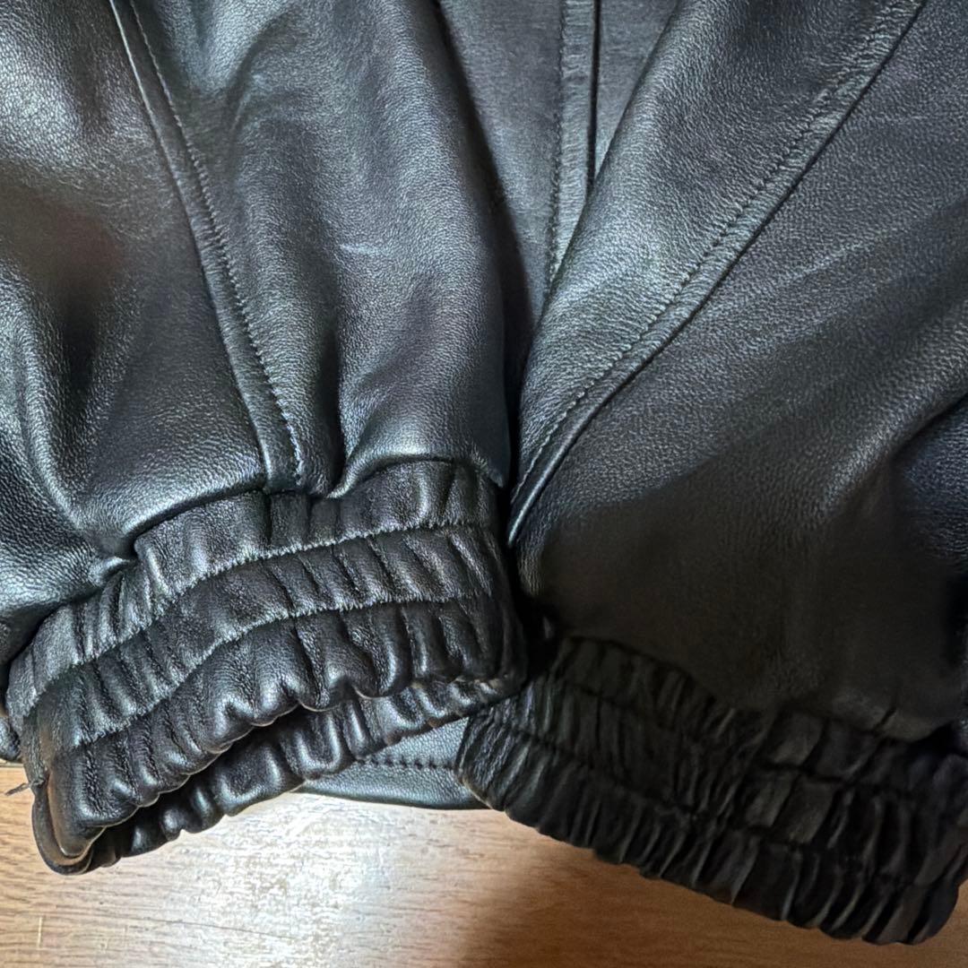 本日限定値下げ クーティーレザージップパーカー ラムスキン - メルカリ