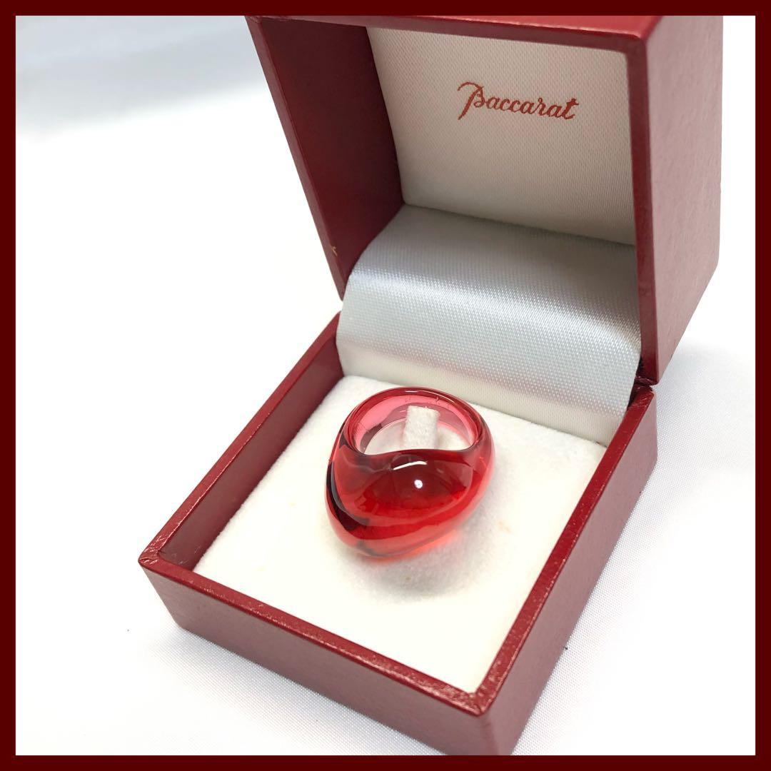 ボノボ様専用✨】 バカラ Baccarat リング 指輪 赤 レッド 11号 - メルカリ