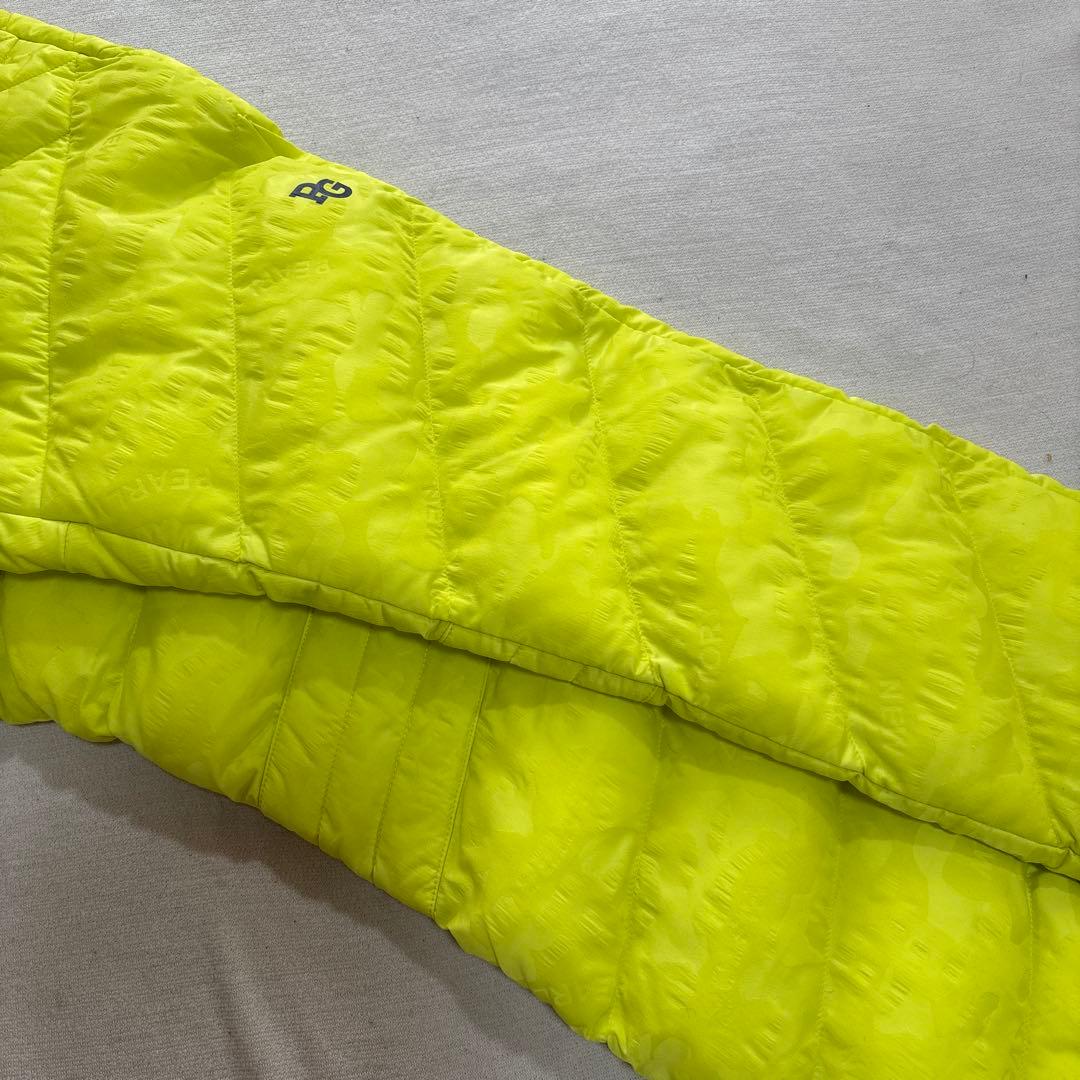未使用品 サイズ5 PEARLY GATES 蛍光イエロー中綿ダウンパンツ - メルカリ