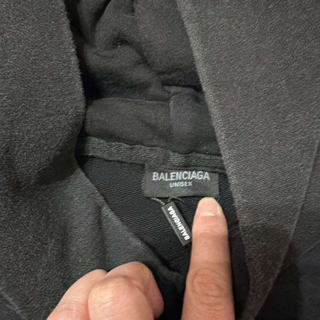 BALENCIAGA PUMA コラボ パーカー ブラック - メルカリ