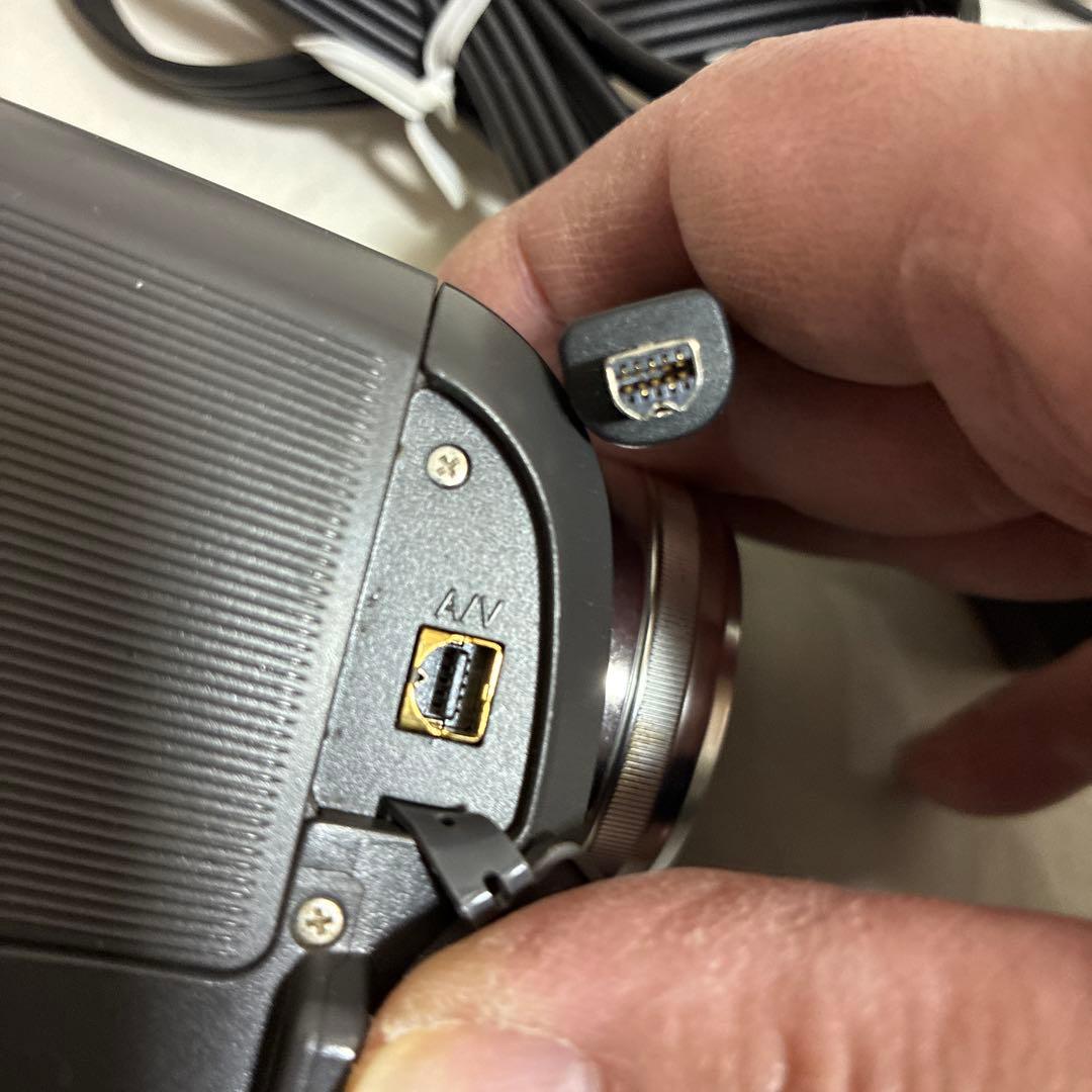 MiniDV NV-GS320 この出品物だけでレコーダーにダビングできます