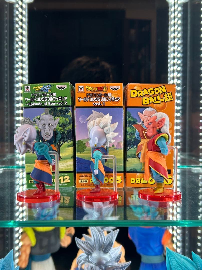 ワールドコレクタブルフィギュア 界王神 キビト 老界王神 3体 ワーコレ