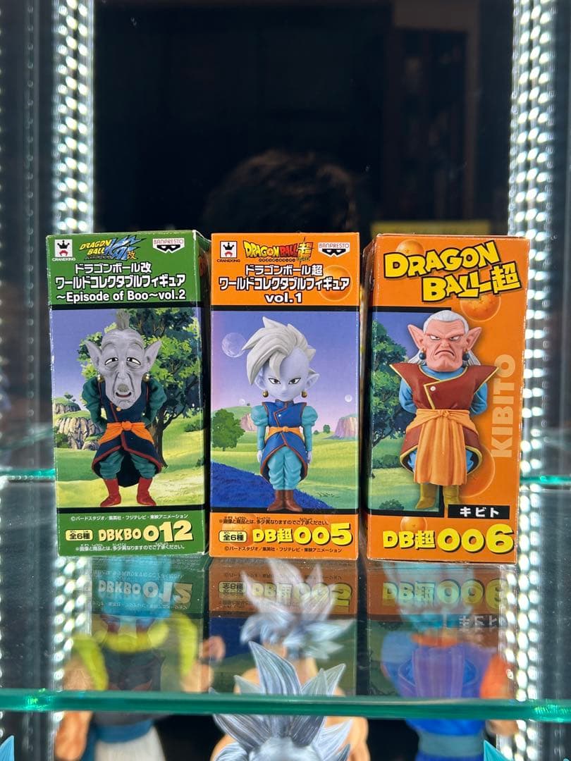 ワールドコレクタブルフィギュア 界王神 キビト 老界王神 3体 ワーコレ