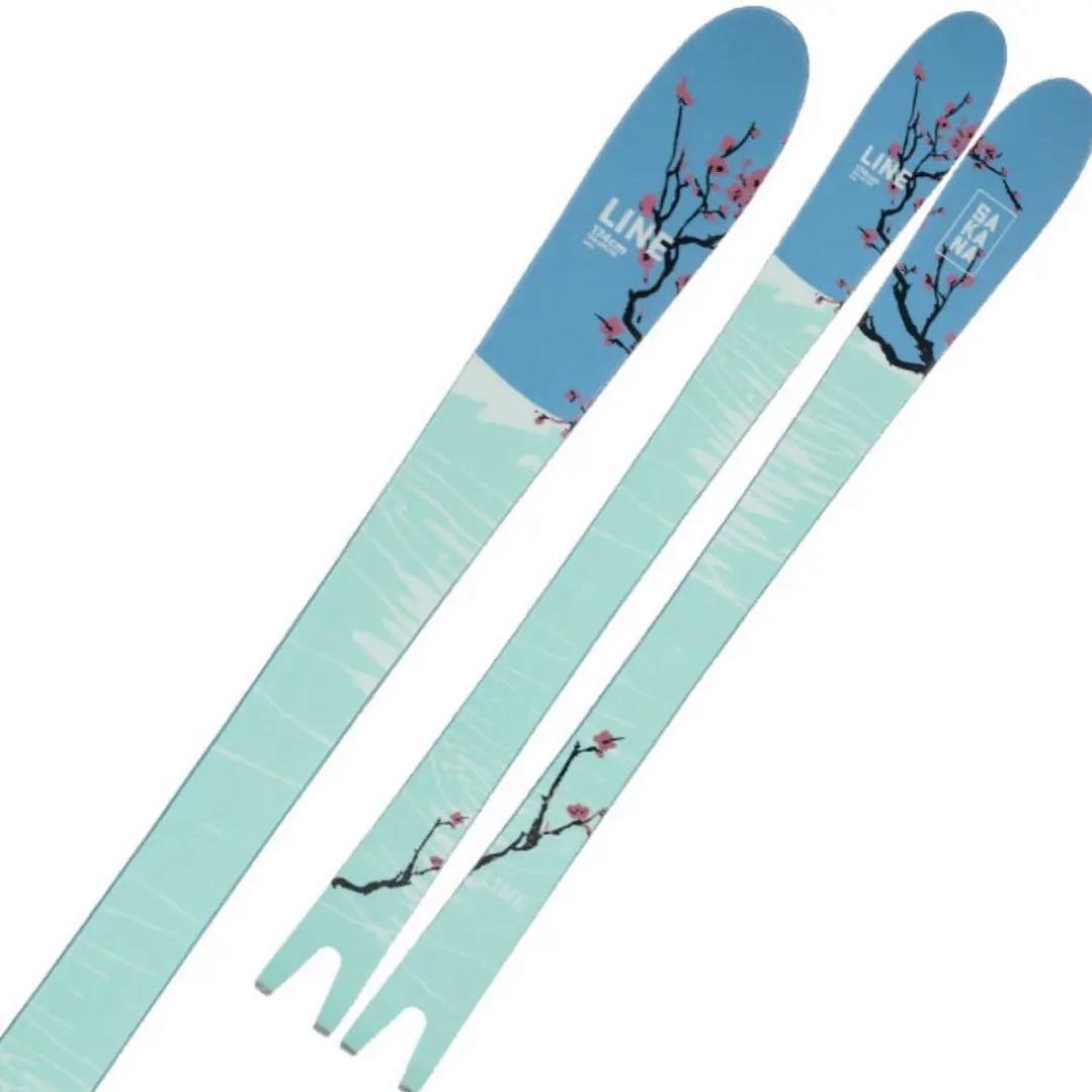 3日使用 23-24 LINE SAKANA 174cm ライン サカナ スキー - メルカリ