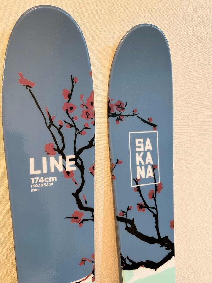 3日使用 23-24 LINE SAKANA 174cm ライン サカナ スキー - メルカリ