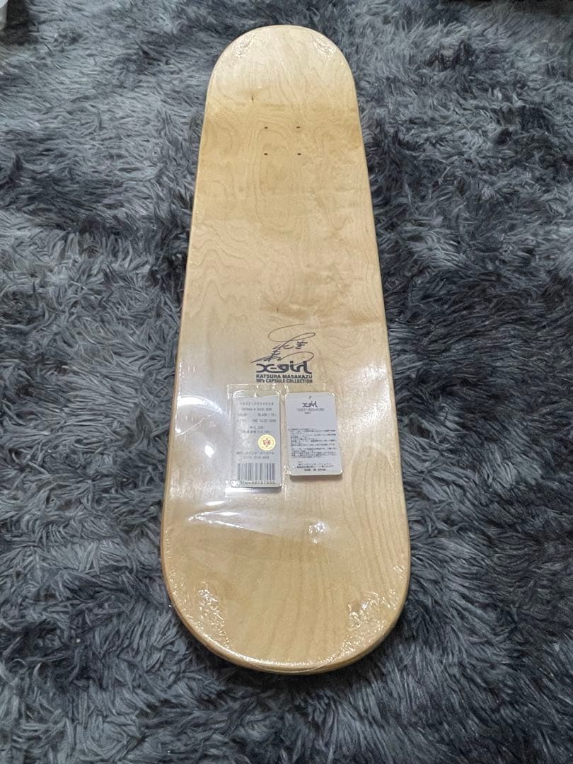 x-girl アニメデザイン スケートボードデッキ 電影少女 桂正和 x-girl