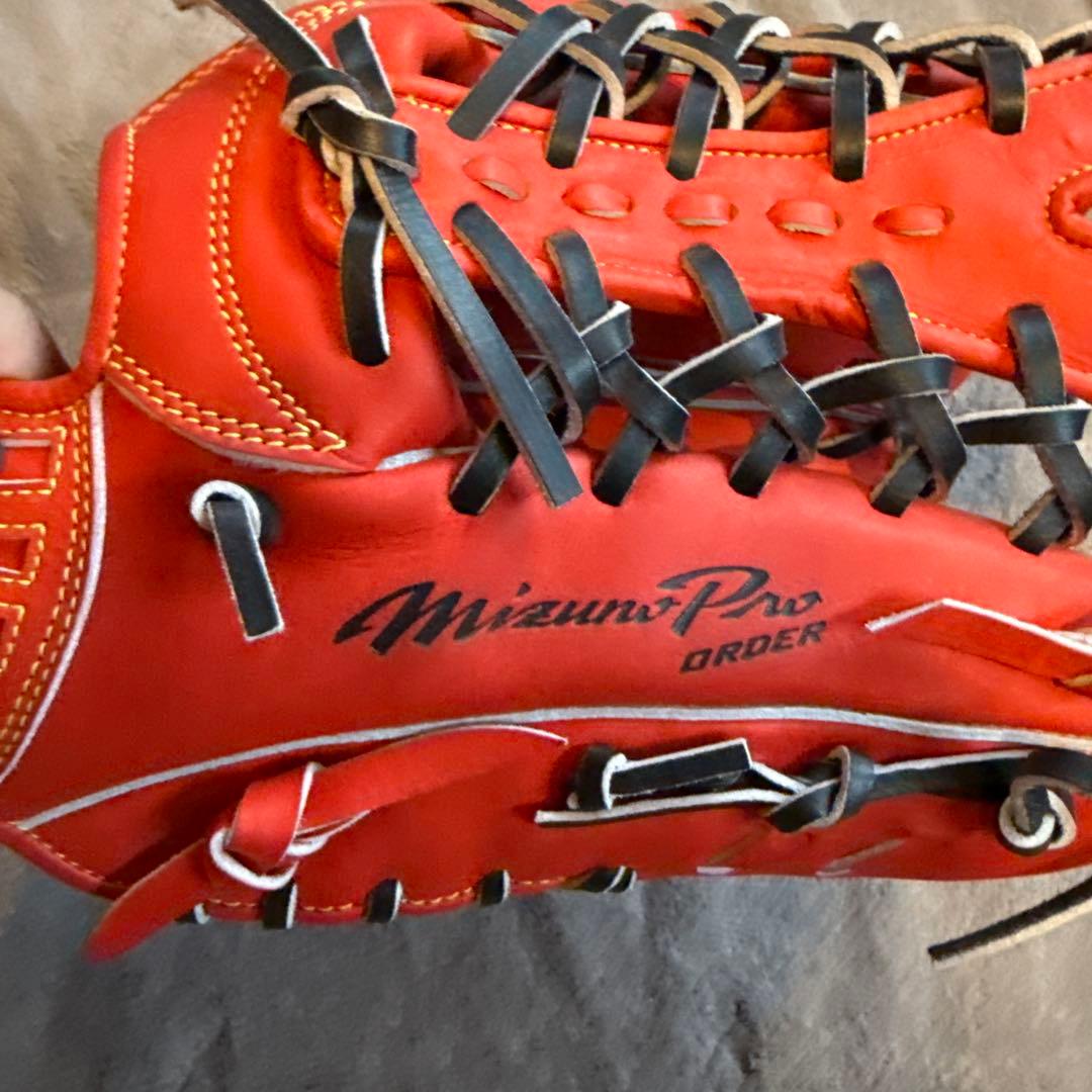 ミズノプロ 白球魂X野球小僧 硬式外野手用オーダーグラブ 高橋由伸モデル
