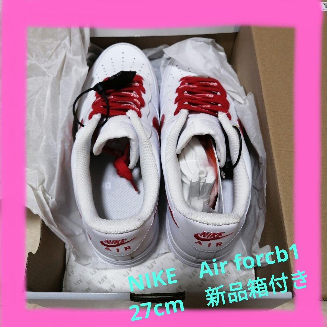 【新品】Nike Air Force 1 ホワイト/レッド27cm【激レア】 送料無料 27cm NIKE AIR FORCE 1 LOW 07 WHITE PICANTE RED DV0788-102
