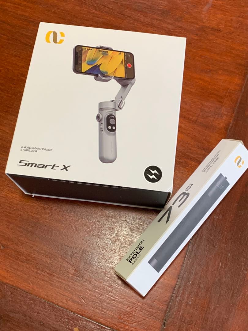 スマホスタビライザー　ジンバル　自撮り棒　smart X 楽天市場】スマホスタビライザー 3軸ジンバル 自動追従 手ブレ補正 自