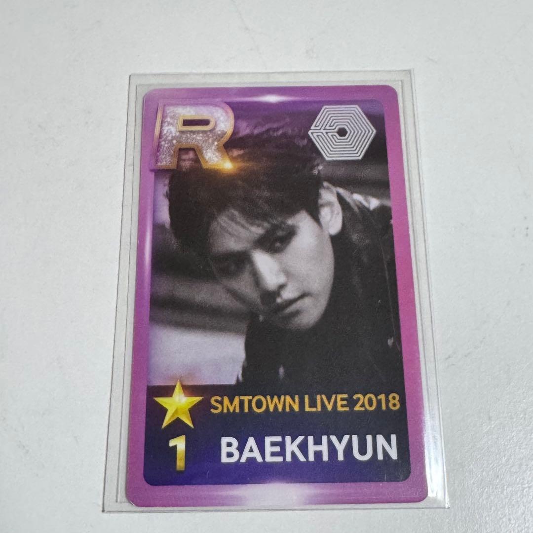 EXO ベッキョン SMTOWN 2018 SMT 入場トレカ - メルカリ
