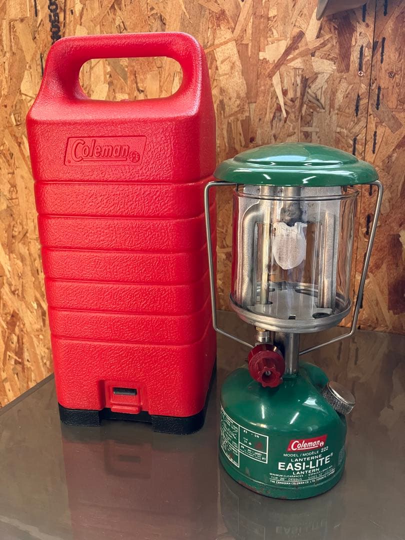 Coleman 222 EASI-LITE ランタン オールドコールマン222A イージーライト CANADA（1989年1月）です。