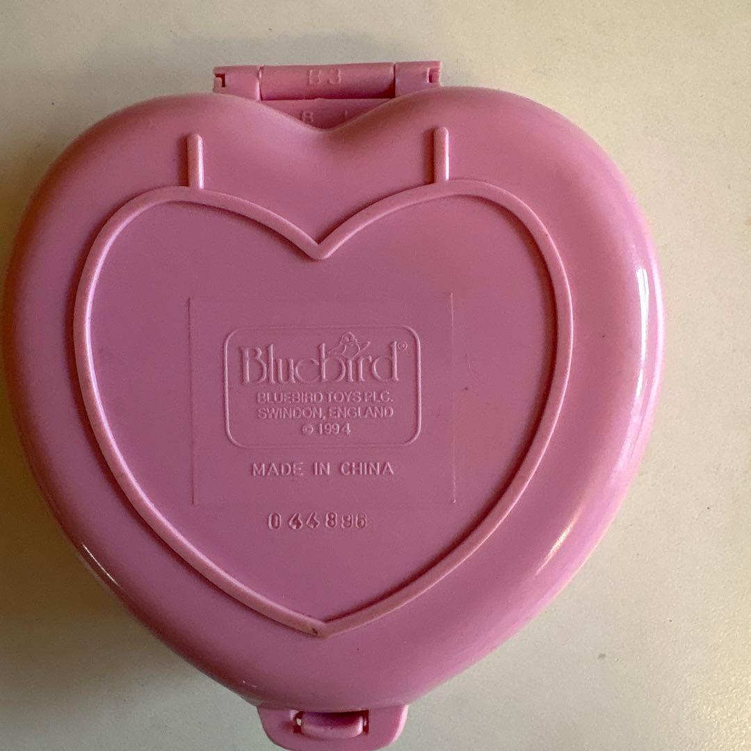 Polly Pocket ハート型ミニチュアハウス　ピンク