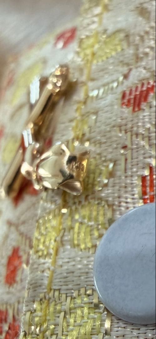 k18 十字架　ネックレス　1.5g