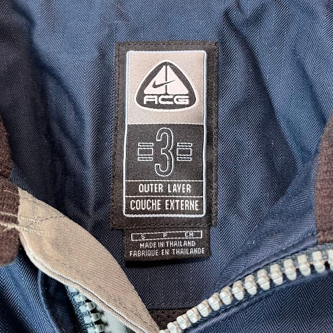 90s NIKEACG スノボーウェア セットアップ ブルー tech s - メルカリ
