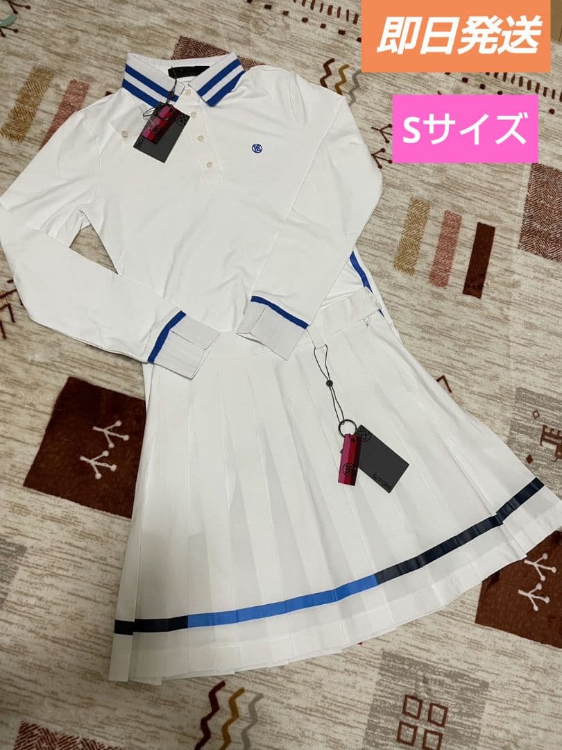 ジーフォア　レディースゴルフウェア　セットアップ　上下セット ゴルフウェア レディース 上下セットアップ gs GOLF ジップアップ