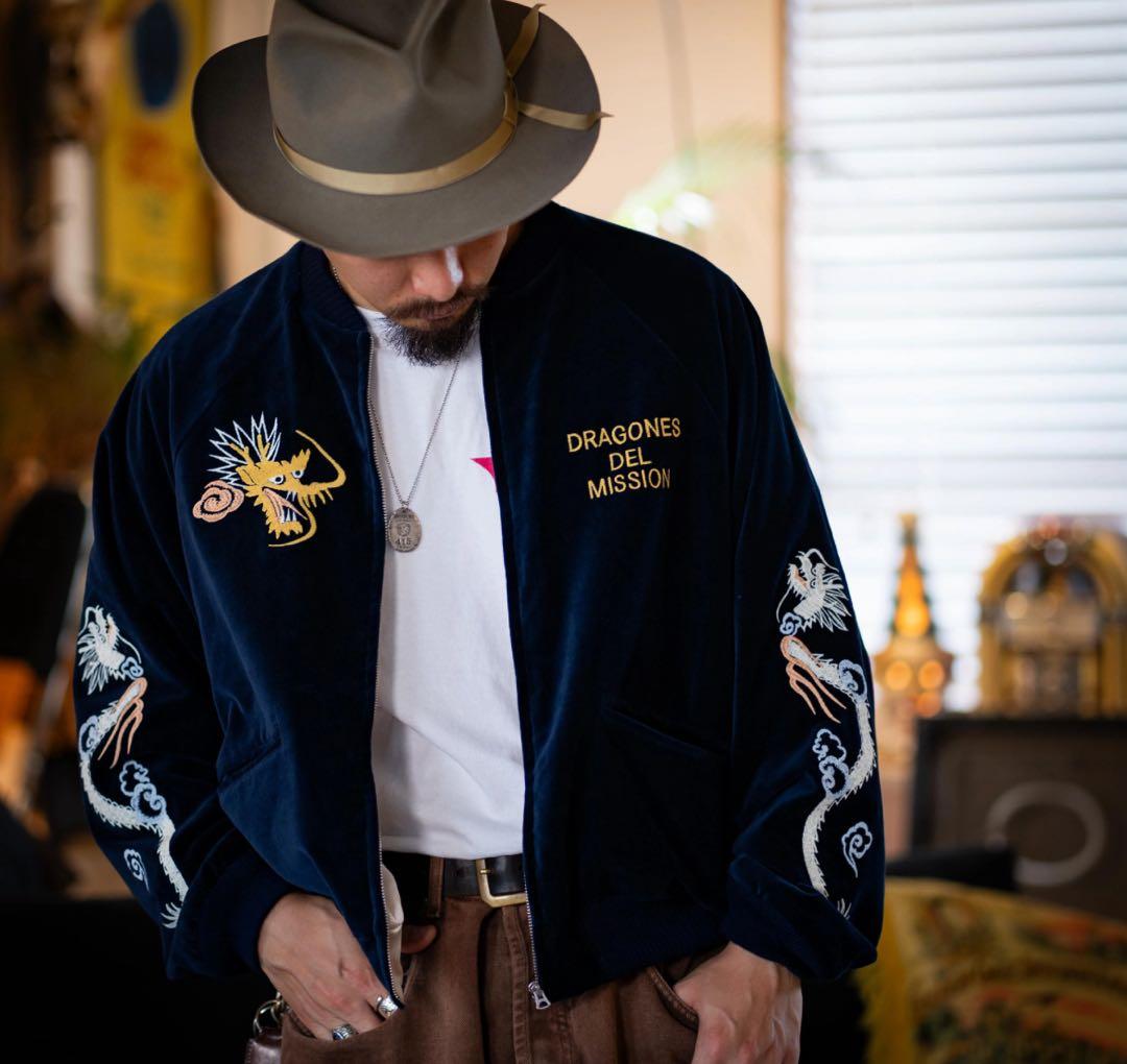 c*e様 【別珍】ミッションディストリクト DRAGONES DEL Lサイズ - メルカリ