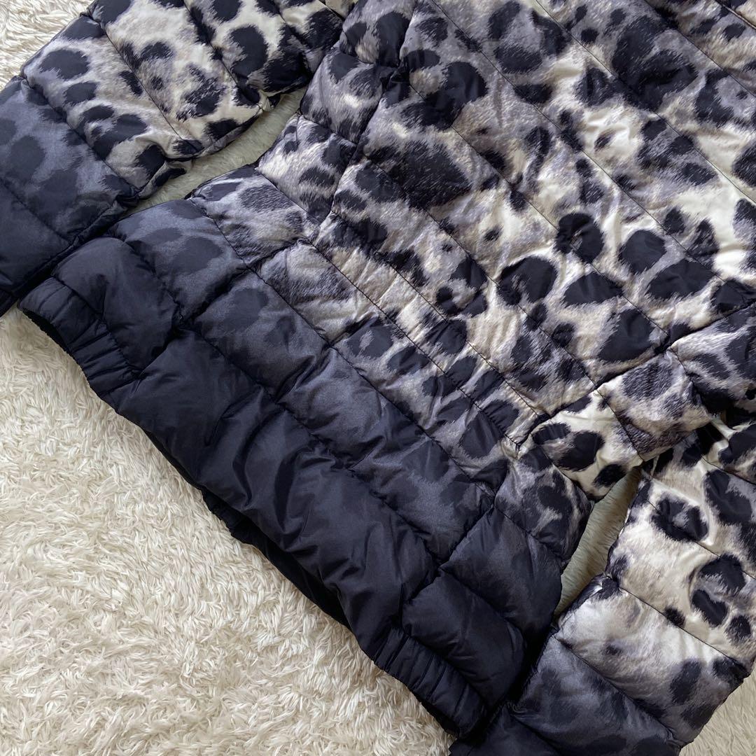 希少✨MONCLER モンクレール SABY レオパード ダウンジャケット 01