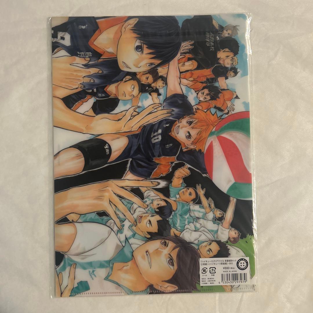 青葉城西 原作 クリアファイル2枚セット ハイキュー 及川徹 岩泉一