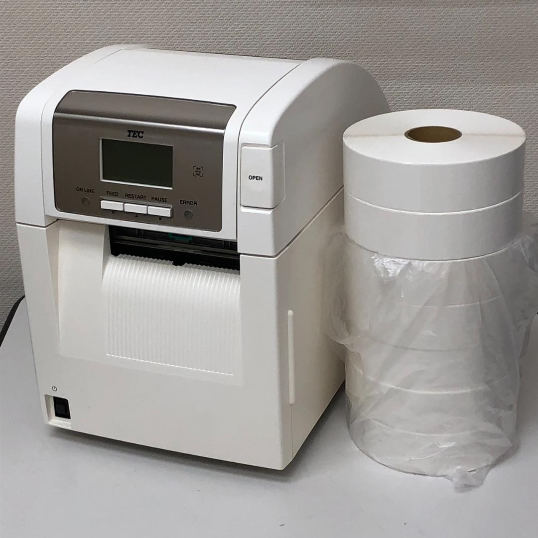 TEC　バーコード ラベル プリンタ　BA420T-TS12-S 東芝テック製ラベルプリンター BA420T-TS12-S