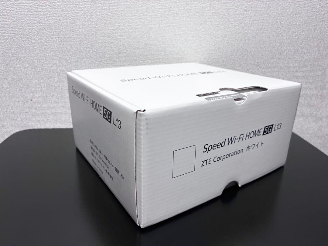 新品未使用 Speed Wi-Fi HOME 5G L13 本体 無線LAN - メルカリ