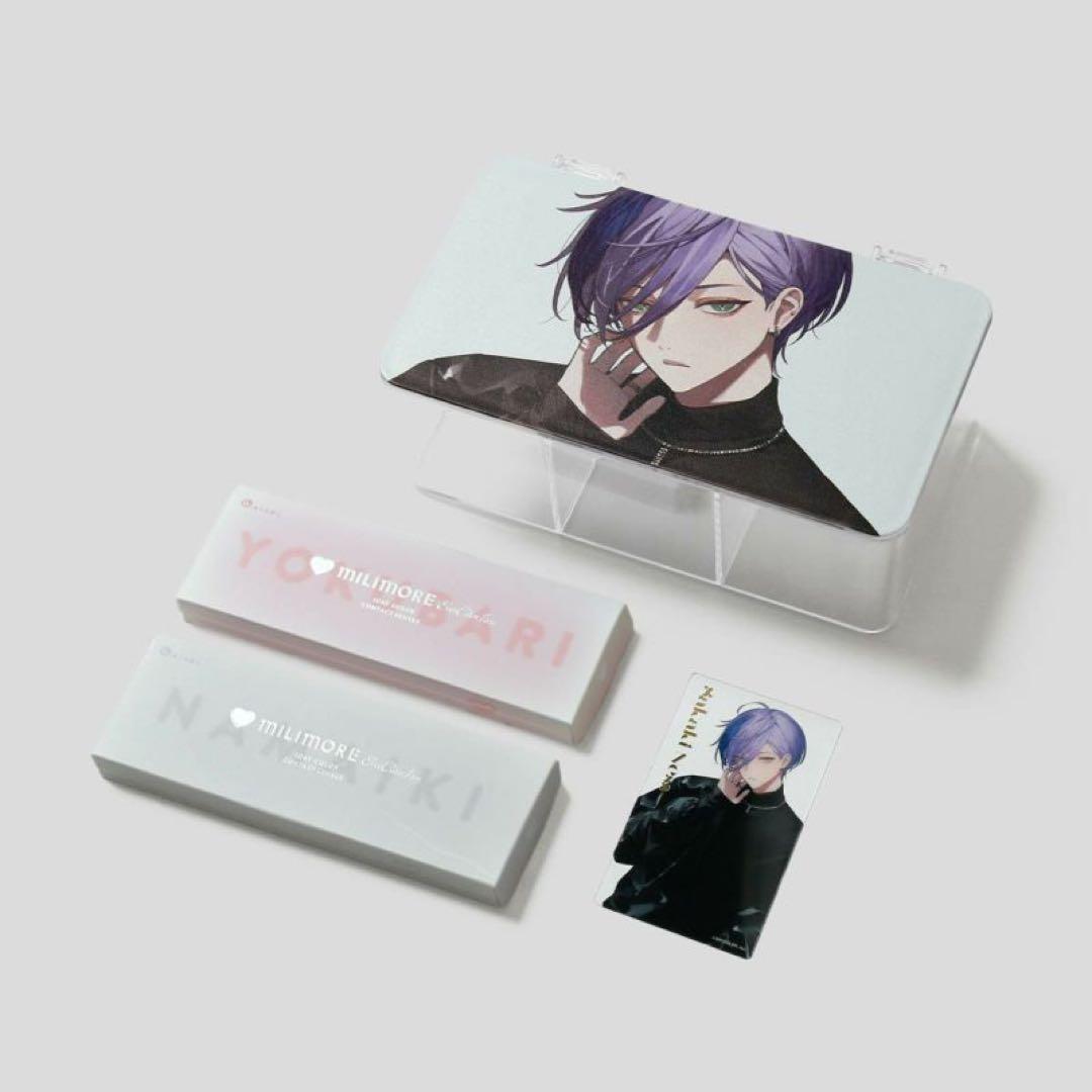 にじさんじ 3SKM 榊ネス エバーカラー カラーコンタクト ケース トレカ