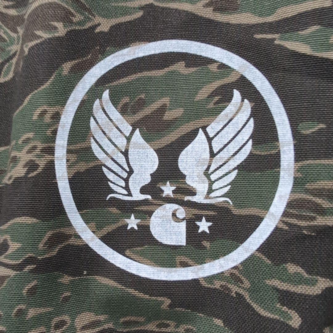 激レア Carhartt タグ付き 迷彩柄 ループエムブレムジャケット Mサイズ