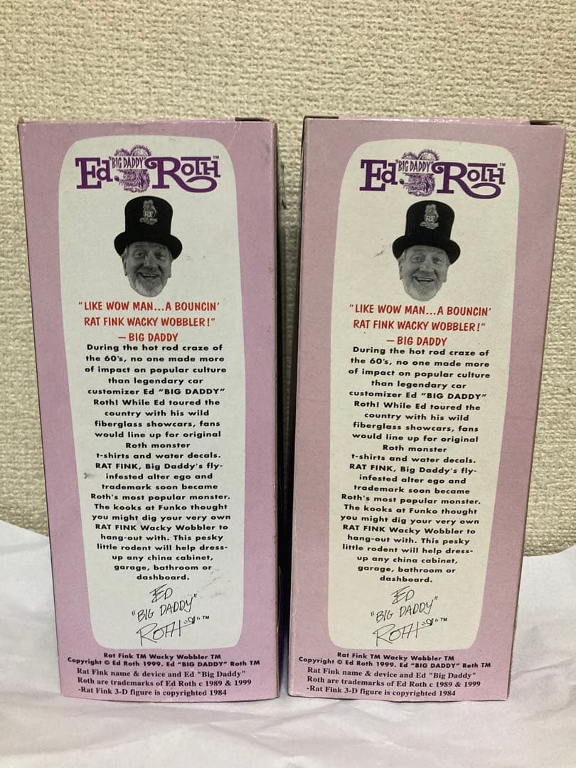 【当時物】ラットフィンク　ゴールドシルバーセット