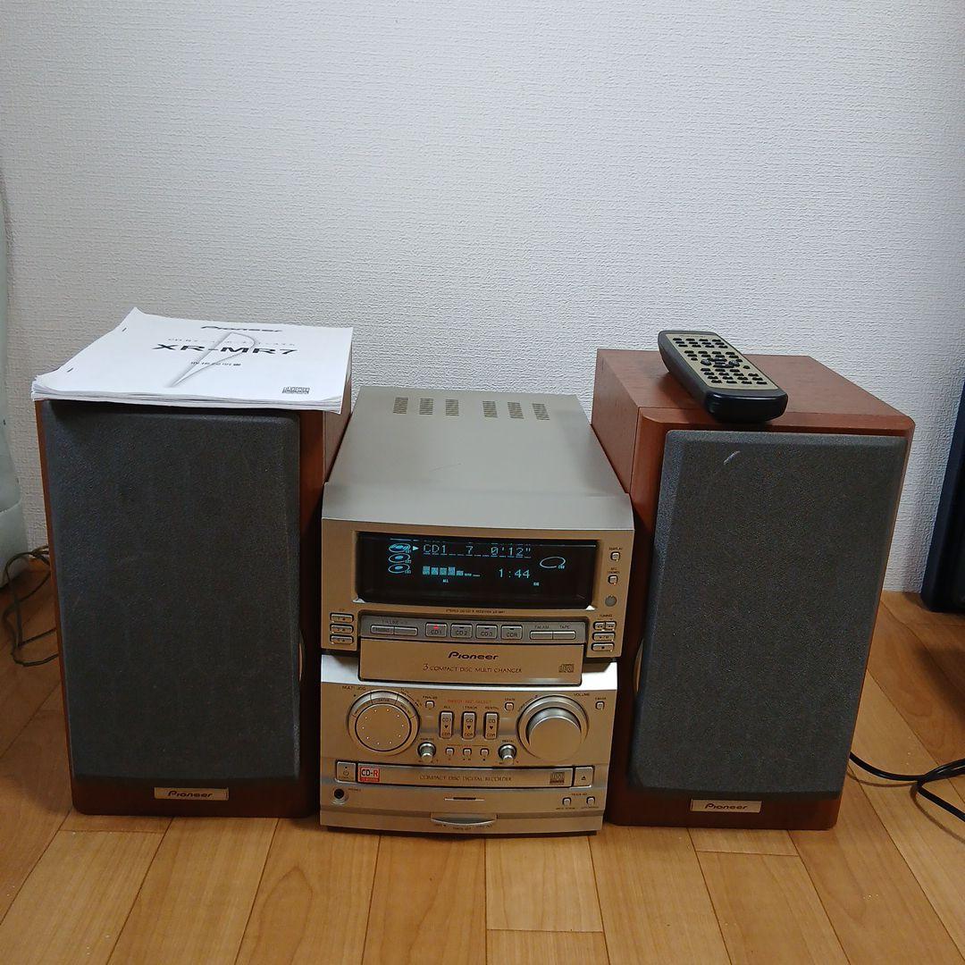 希少】パイオニア XR-MR7 CD-Rミニコンポーネントシステム - メルカリ