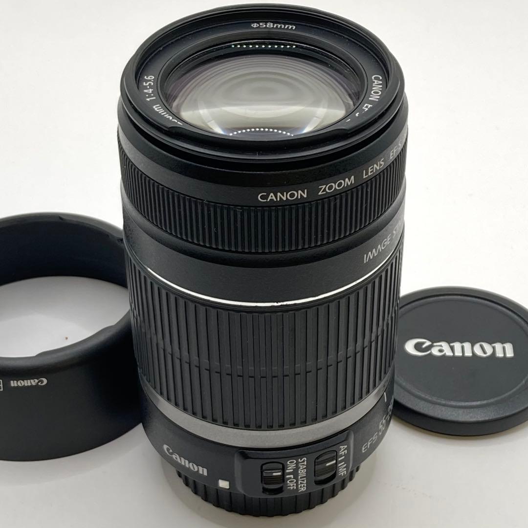 レンズ(ズーム) CANON EF-S 55-250mm f4-5.6 IS Amazon.com : Canon EF-S 55-250mm F4-5.6 is STM, Telephoto, Black