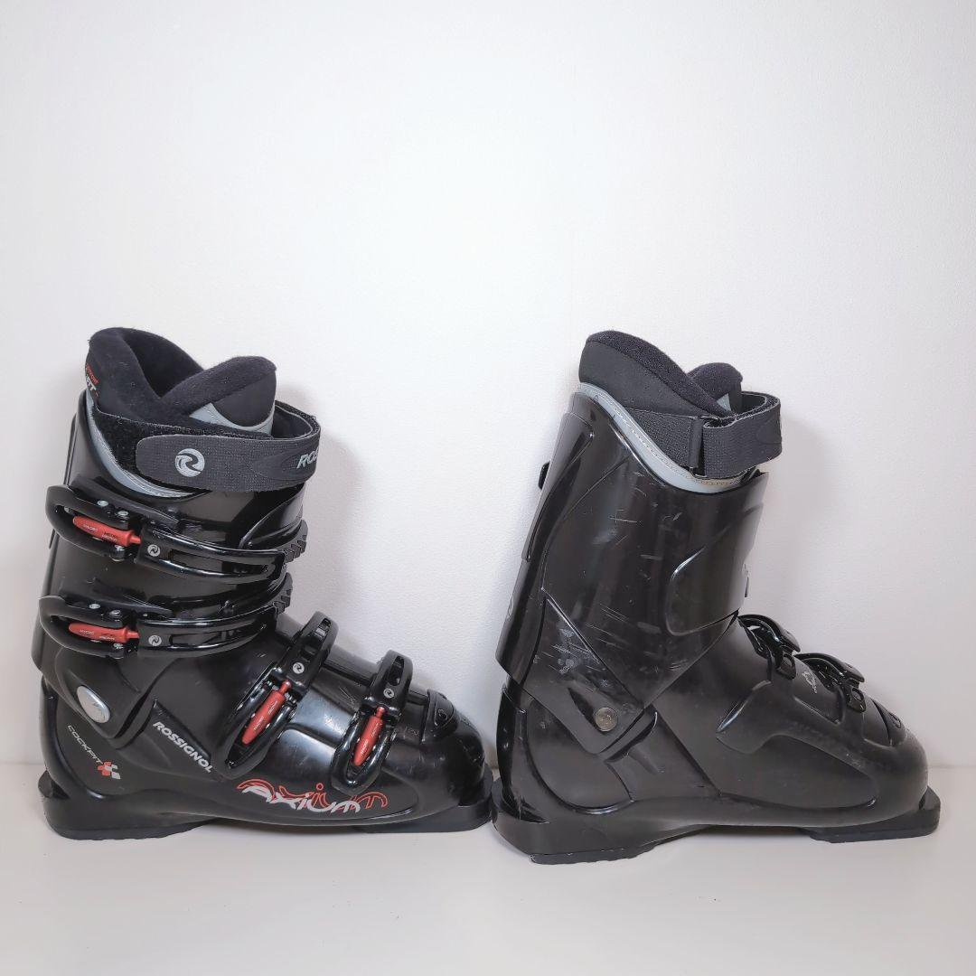 ROSSIGNOL AXIUM スキーブーツ 25.5cm 黒 ロシニョール