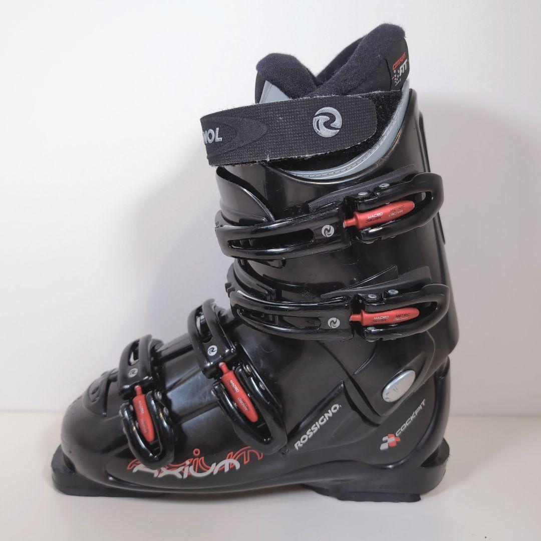 ROSSIGNOL AXIUM スキーブーツ 25.5cm 黒 ロシニョール